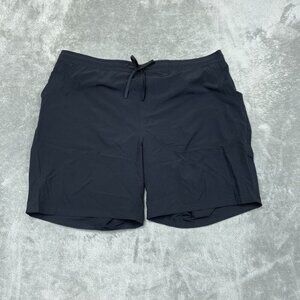 Kirkland Signature XXL Mens Swim Shorts Black Recycled Polyester Quick-Dry a0413